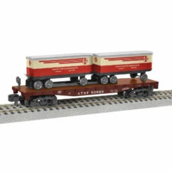 Lionel 1919251 S Scale Santa Fe TOFC Flatcar #92868