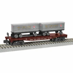 Lionel 1919261 S Scale Seaboard TOFC Flatcar #47152