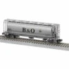 Lionel 1919332 S Scale Baltimore & Ohio Cylindrical Hopper #836196 -Brio shop 1919332 01 01473.1678544956