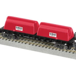 Lionel 2019181 S Scale Renkens Milk Flat Car #1418