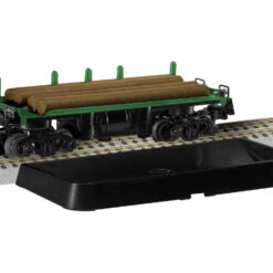 Lionel A/F 2219020 S Scale Burlington Northern Log Dump Car