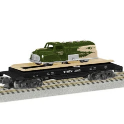 Lionel 2219210 S Scale T-REX Oil Ramp Flatcar