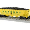 Lionel 2219322 S Scale Peabody Coal 3 Bay Hopper #6922 2 Lionel 2219322 S Scale Peabody Coal 3 Bay Hopper #6922 -Brio shop 2219322 01 14655.1678548574