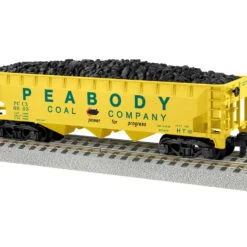Lionel 2219323 S Scale Peabody Coal 3 Bay Hopper #6943