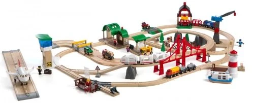 Brio 33766 Railway World Deluxe Set 3 Brio 33766 Railway World Deluxe Set