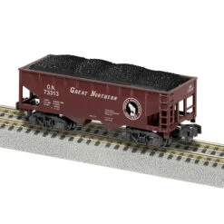 Lionel 44096 S Scale Great Northern 2-Bay Hopper #73313