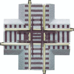 Lionel 49864 S Scale AF FasTrack 90-Degree Crossover 8 Lionel 49864 S Scale AF FasTrack 90-Degree Crossover -Brio shop 649864 01 07487.1678550626