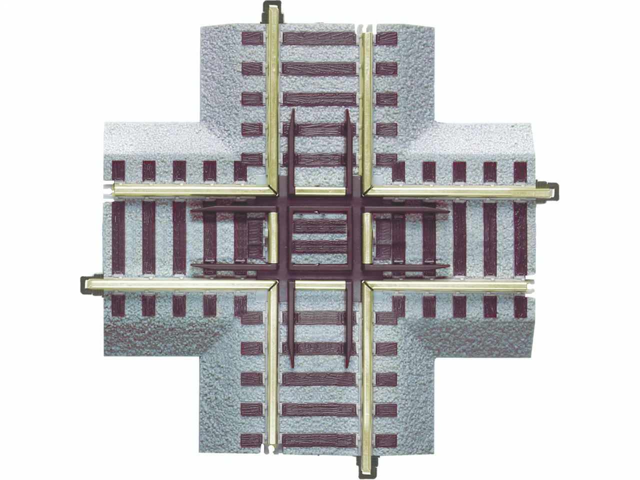 Lionel 49864 S Scale AF FasTrack 90-Degree Crossover 4 Lionel 49864 S Scale AF FasTrack 90-Degree Crossover - Image 2