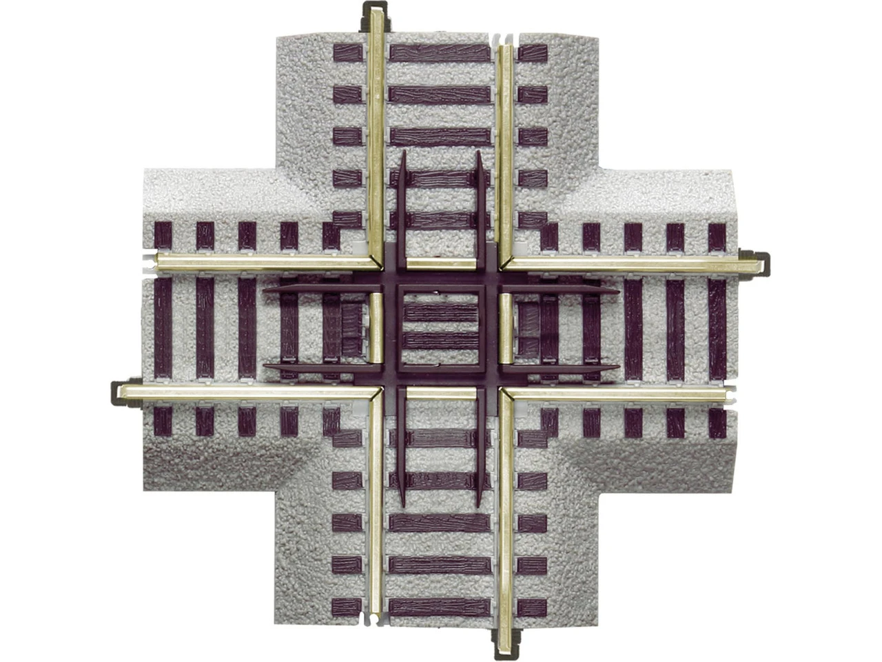 Lionel 49864 S Scale AF FasTrack 90-Degree Crossover 6 Lionel 49864 S Scale AF FasTrack 90-Degree Crossover - Image 4