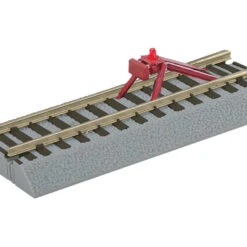 Lionel 49866 S Scale AF FasTrack Straight Track With Lighted Bumper -Brio shop 649866 1 92964.1678551772