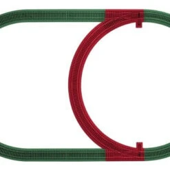 Lionel 49890 S Scale AF FasTrack Inner Passing Loop Add-On Track Pack -Brio shop lnl49890 lionel trains american flyer s gauge fastrack inner passing loop add on track pack 777691733 85413.1609769709