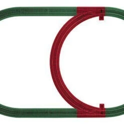 Lionel 49890 S Scale AF FasTrack Inner Passing Loop Add-On Track Pack