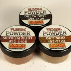 Monroe Models 2914 Dirt & Rust Weathering Set