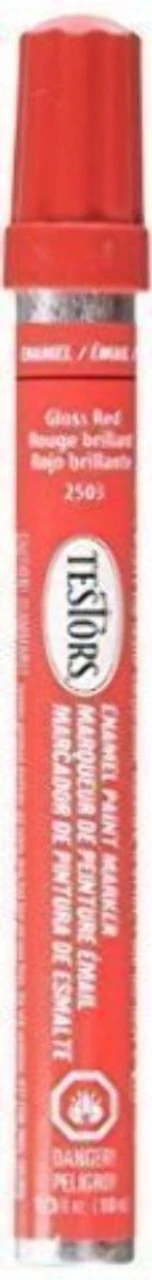 Testors Enamel Paint Marker-Gloss Red 5 Testors Enamel Paint Marker-Gloss Red - Image 3