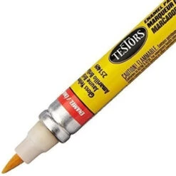 Testors Enamel Paint Marker-Gloss Yellow -Brio shop tes251409 testors enamel paint marker gloss yellow 4 33671.1609778548