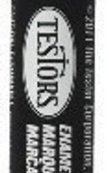 Testors Enamel Paint Marker-Flat Black