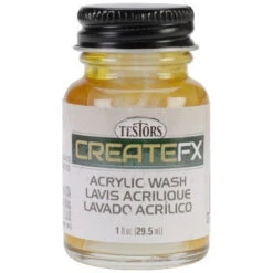 TESTORS Createfx Acrylic Wash 1oz-Hickory -Brio shop tes79405 createfx acrylic wash 1oz hickory 21197.1609778682