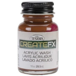TESTORS Createfx Acrylic Wash 1oz-Mahogany -Brio shop tes79406 createfx acrylic wash 1oz mahogany 19599.1609778683