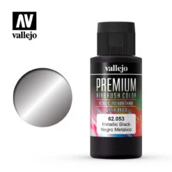 Vallejo 62053 Metallic Black 60 Ml