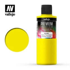 Vallejo 63031 Fluorescent Yellow 200 Ml