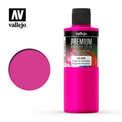 Vallejo 63036 Fluorescent Magenta 200 Ml