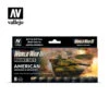 Vallejo 70220 WWIII American Armour & Infantry (Set Of 8) 17 Ml Bottles -Brio shop vlj70220 220beb16996de0486cb2149cedecf64f62124736 73400.1645155277