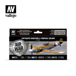 Vallejo 71164 Luftwaffe Maritime & Tropical Colors (8 PK)