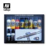 Vallejo 71167 Basic Colors & Airbrush Set (8 PK) 1 Vallejo 71167 Basic Colors & Airbrush Set (8 PK) -Brio shop vlj71167 4e991315f94c3068cd31fae86cd80901fb115da8 54480.1678585509
