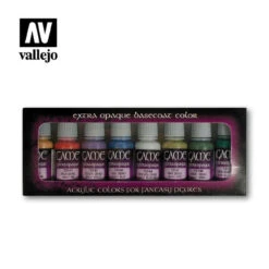 Vallejo 72294 Extra Opaque Colors (Set Of 8) 17 Ml Bottles -Brio shop vlj72294 9e8e270b26112a20163f8675f2085f4e0ab16f51 61842.1678585605